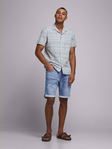 Billede af J&J Shorts Indigo Knit