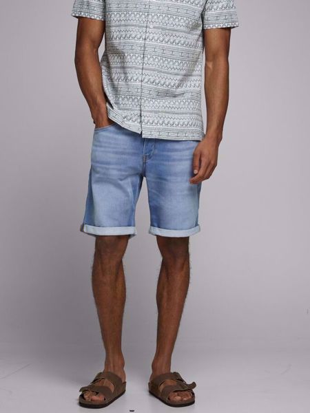 Billede af J&J Shorts Indigo Knit