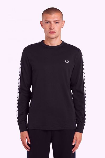 Billede af Fred Perry Taped L/S T-shirt