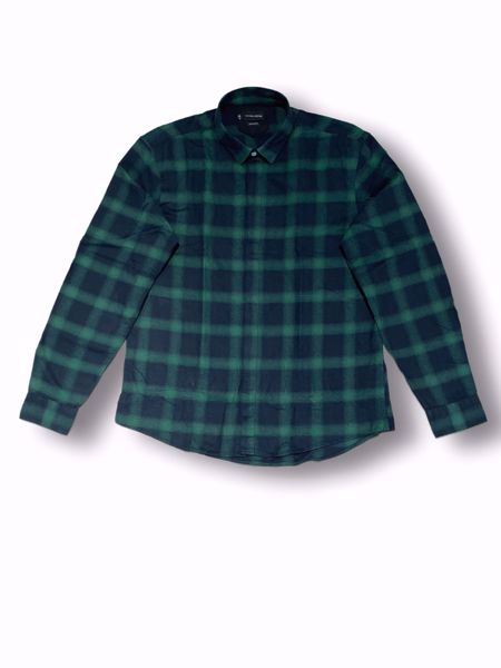 Billede af Casual Friday Checked Shirt Green