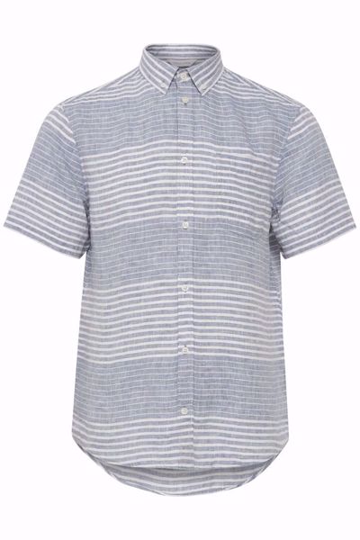 Billede af Casual Friday SS Striped Linen Shirt