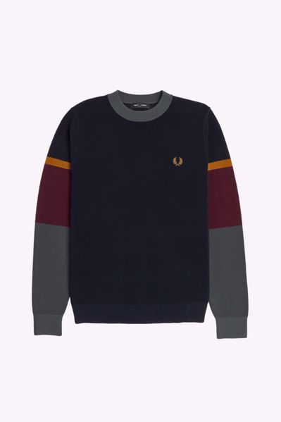 Billede af Fred Perry Colourblock C/N Jumper