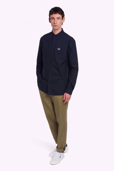 Billede af Fred Perry Oxford Shirt Navy