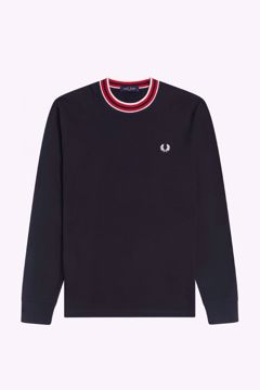 Billede af Fred Perry Refined Pique LS T-shirt