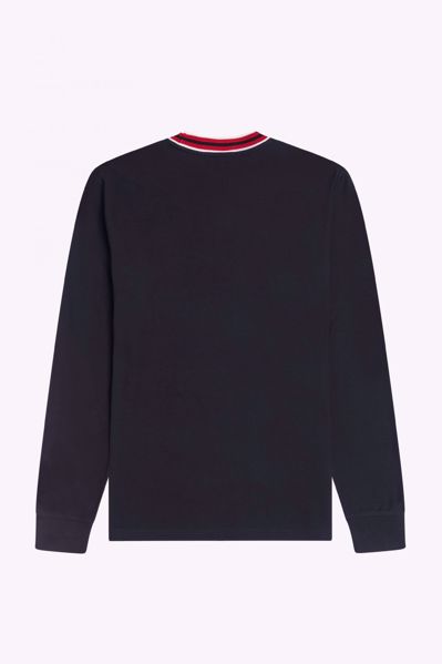 Billede af Fred Perry Refined Pique LS T-shirt