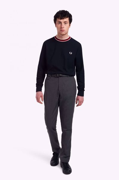 Billede af Fred Perry Refined Pique LS T-shirt