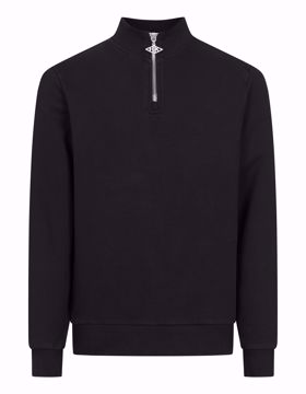 Billede af Han Kjøbenhavn Half Zip Sweat Black