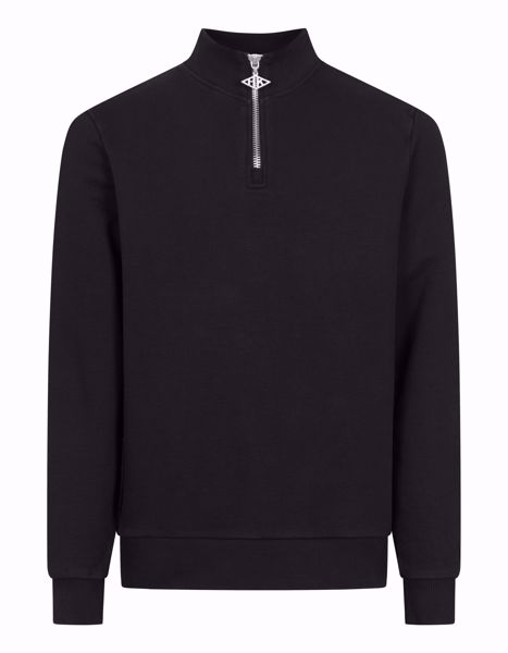 Billede af Han Kjøbenhavn Half Zip Sweat Black