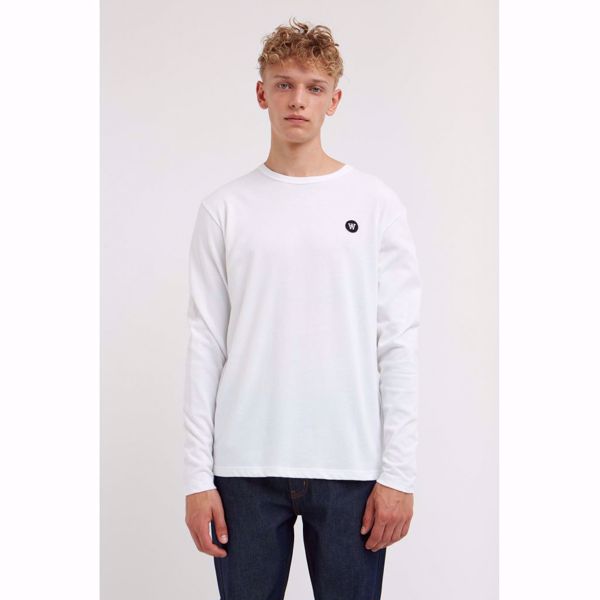 Billede af Wood Wood Mel Long Sleeve Hvid