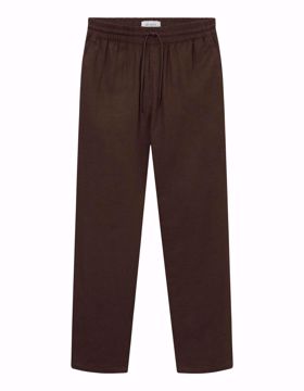 Billede af Les Deux Patrick Linen Pants Brun