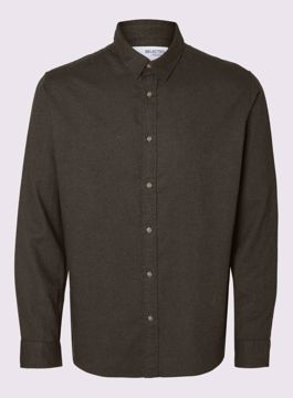 Billede af Selected Flannel Shirt Grøn